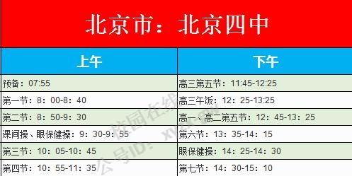 高中学习多努力才算努力 全国14所重点高中 魔鬼 作息表告诉你