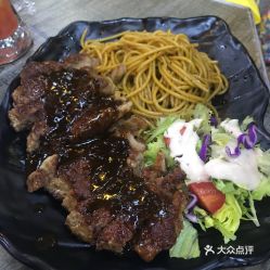 暴走畅游吧的牛扒配意粉好不好吃 用户评价口味怎么样 广州美食牛扒配意粉实拍图片 大众点评 