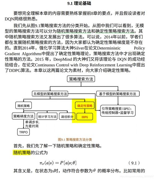 第三篇 直接策略搜索 基于确定性策略搜索的强化学习方法