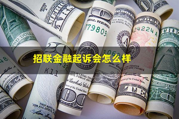 招联金融起诉会怎么样