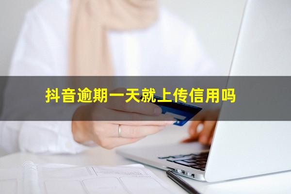 抖音逾期一天就上传信用吗